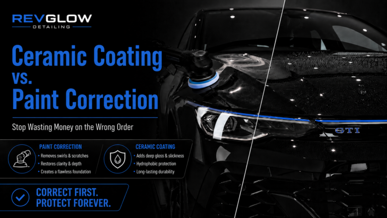 Why You Must Correct Paint Before Applying a Ceramic Coating